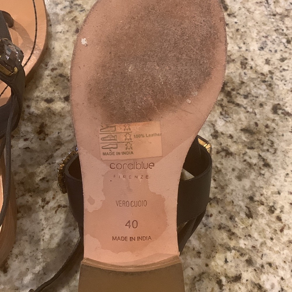 Beautiful jeweled Anthropologie sandals!! - Picture 5 of 5